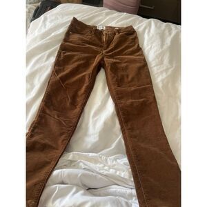 Women's frame corduroy pants‎